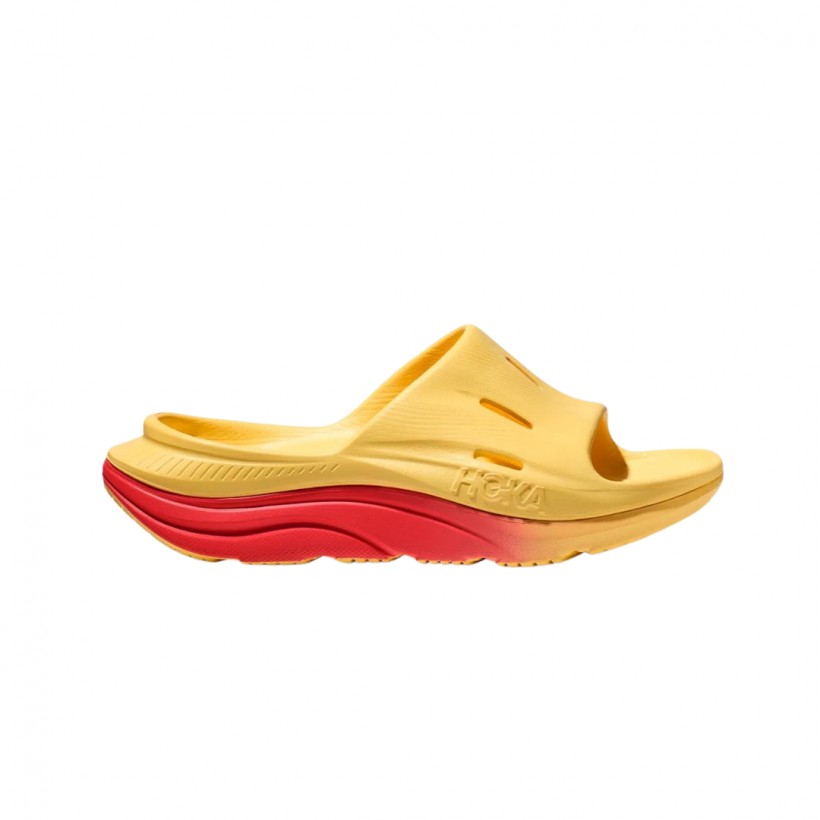 Slides Hoka Ora Recovery Slide 3 Orange Red...