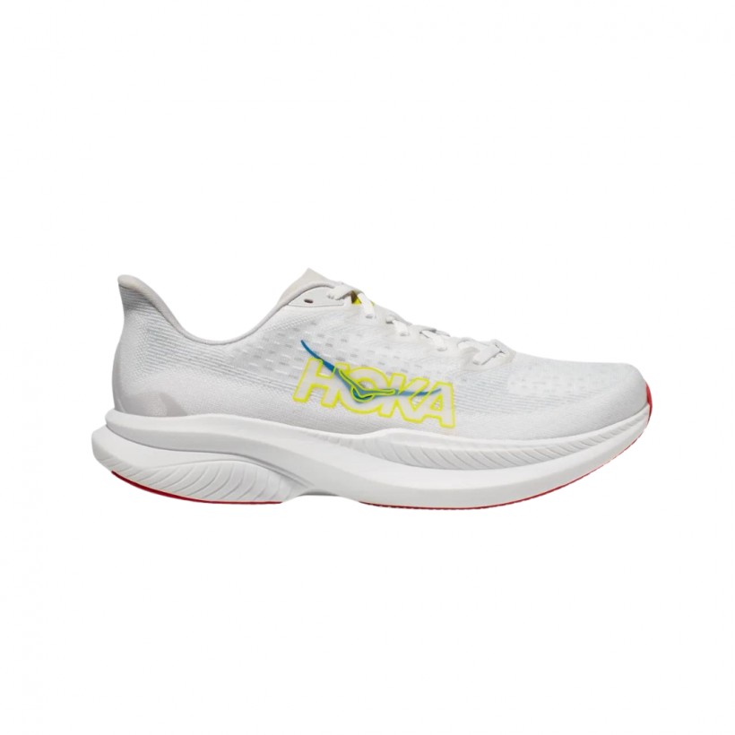 Shoes Hoka Mach 6 White SS24