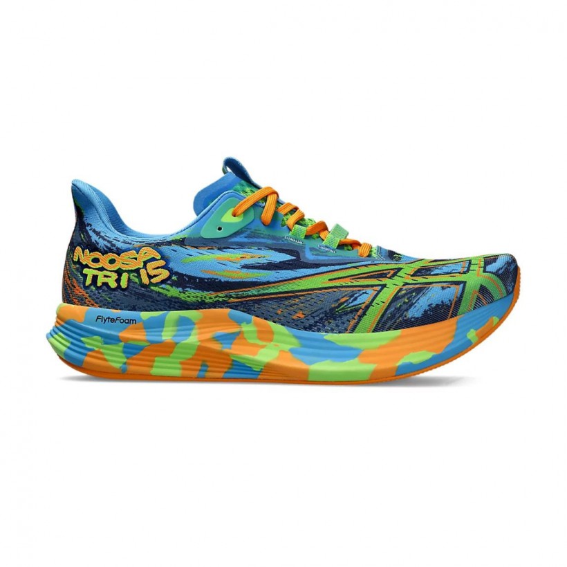 Buty Asics Noosa Tri 15 Niebiesko-Zielone 