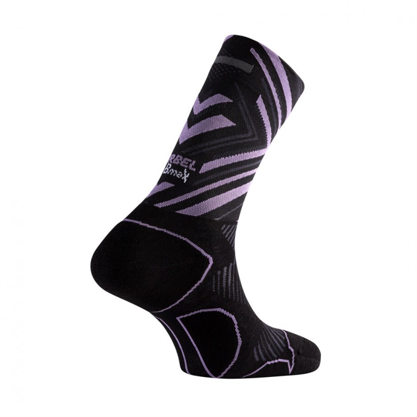 Calzini Lurbel Distance Iti Five Nero Viola