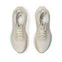 Zapatillas Asics Novablast 4 Beige Verde  Mujer