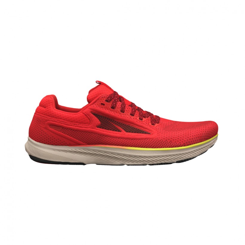 Altra Escalante 3 rote und weiße Turnschuhe