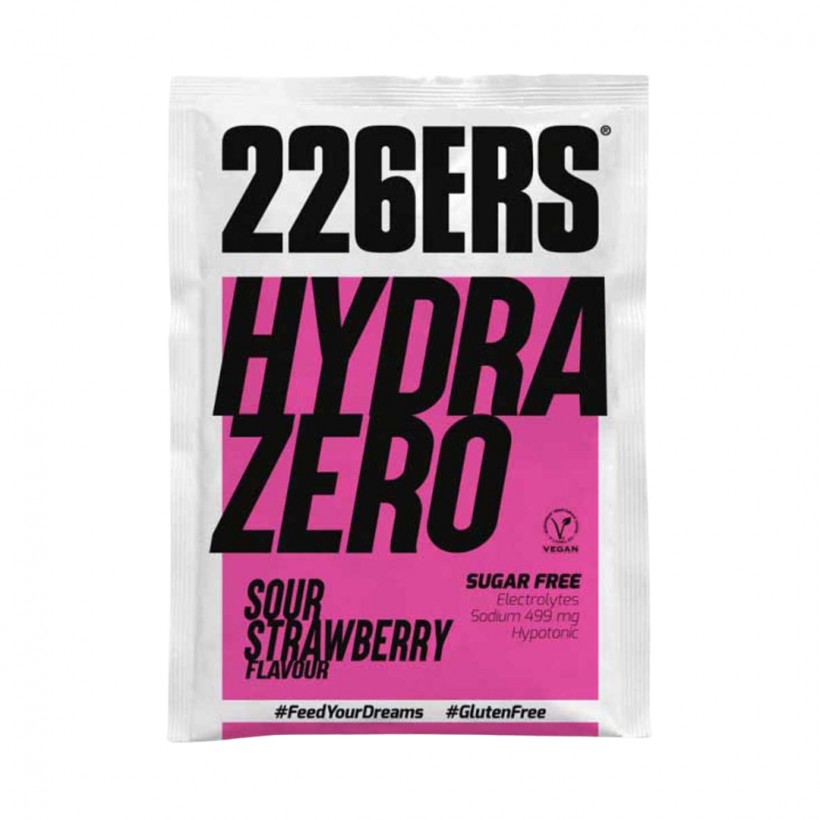 Bebida de sal mineral 226ERS HydraZero Strawberry 1 saqueta x 7,5 gr.