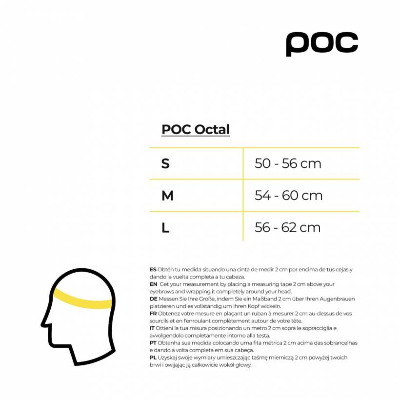 POC Octal Non Fade Edition Homem com capacete...
