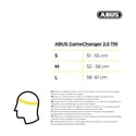 Abus GameChanger TRI Helmet White