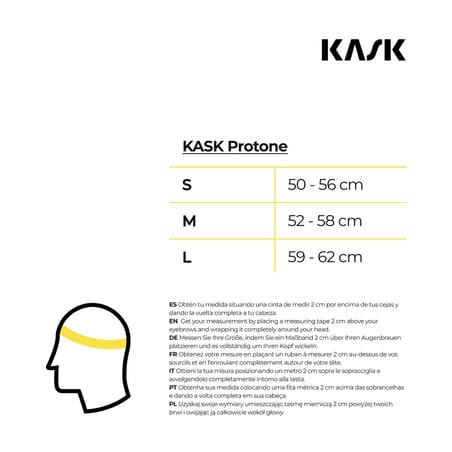 Kask Protone Icon Helm Mat Zwart WG11