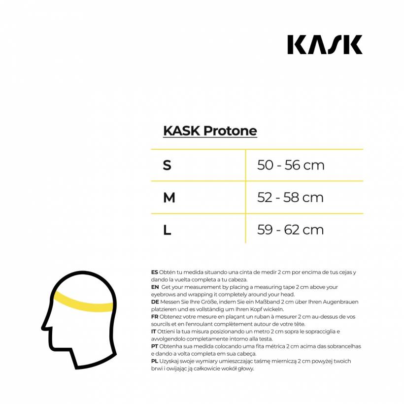 Kask Protone biały hełm