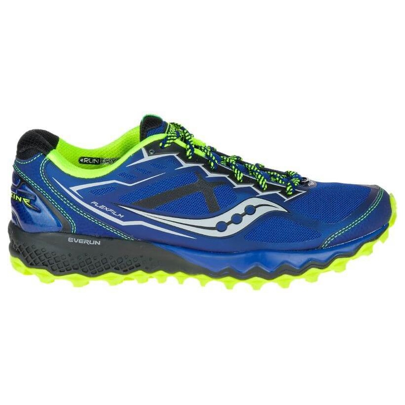 Saucony Peregrine 6 Bleu / Jaune / Noir