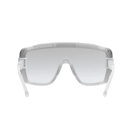 Glasses POC Devour White Transparent Lenses