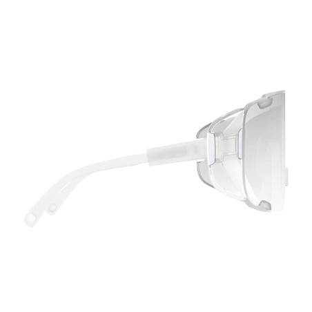 Glasses POC Devour White Transparent Lenses
