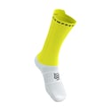 Calcetines Compressport Pro Racing v4.0 Bike Amarillo Blanco