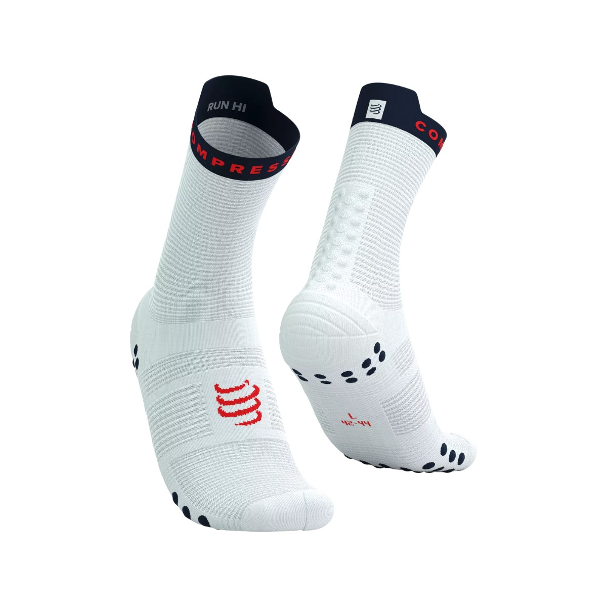 CD R günstig Kaufen-Socken Compressport Pro Racing V4.0 Run High Weiß Blau, Größe Größe 2. Socken Compressport Pro Racing V4.0 Run High Weiß Blau, Größe Größe 2 <![CDATA[Compressport Pro Racing V4.0 Laufsocken Entdecken Sie d