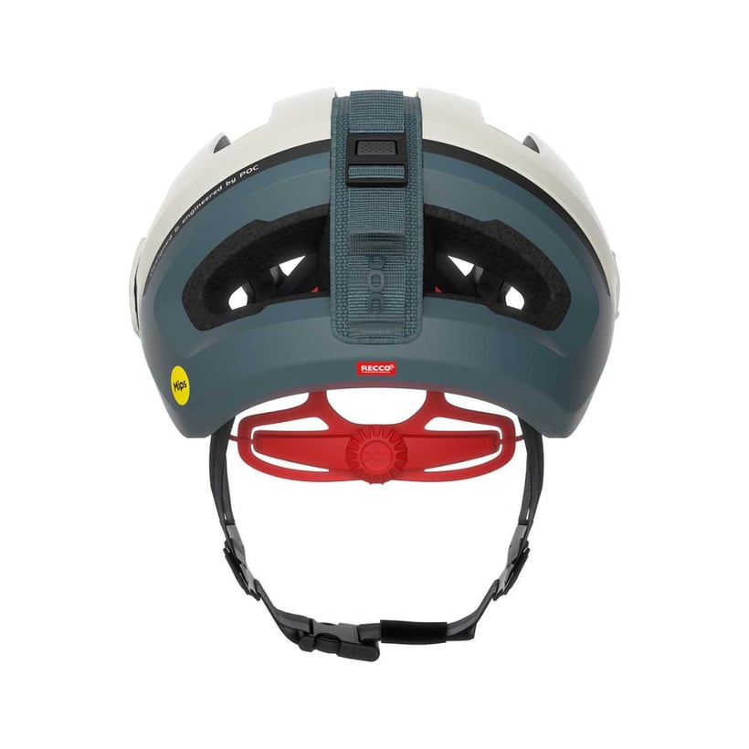 POC Omne Ultra MIPS Helmet White Matte Blue