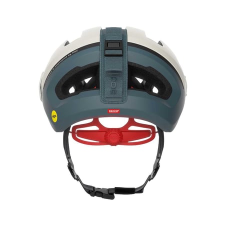 Capacete POC Omne Ultra MIPS branco azul mate