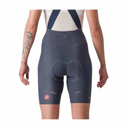 Bib Shorts Castelli Espresso W DT Navy Blue Women