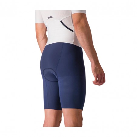 Combinaison Castelli Sanremo Ultra Speed Manches Courtes Blanc Bleu