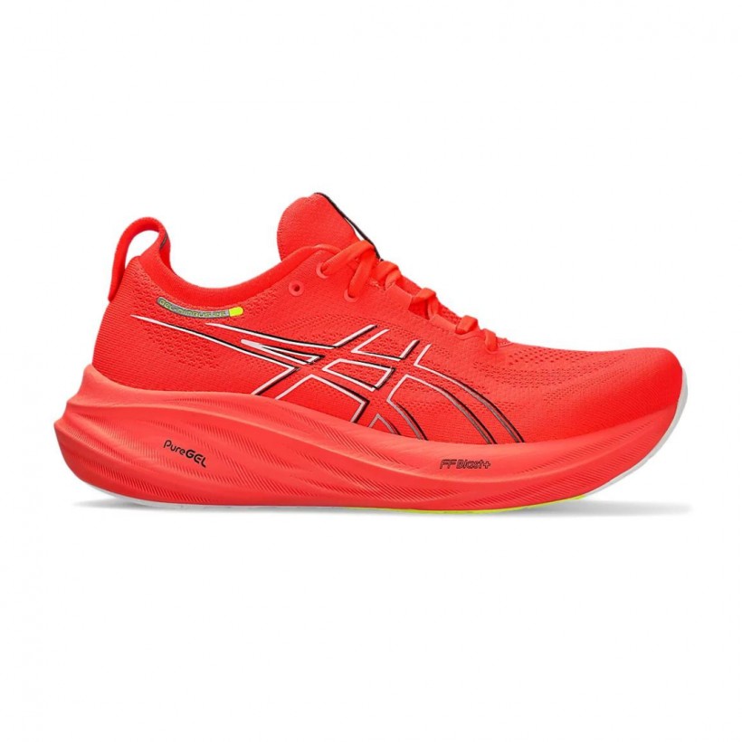 Asics Gel Nimbus 26 Rot Schwarz  Schuhe