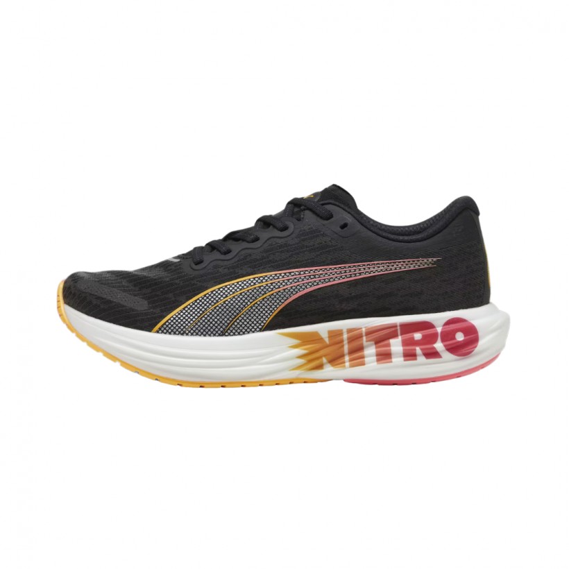 Tênis Puma Deviate NITRO 2 Forever Faster Amarelo Preto SS24