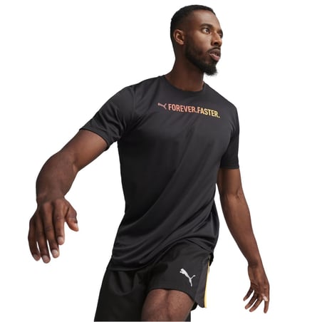 T-Shirt Puma Run Favorite Black