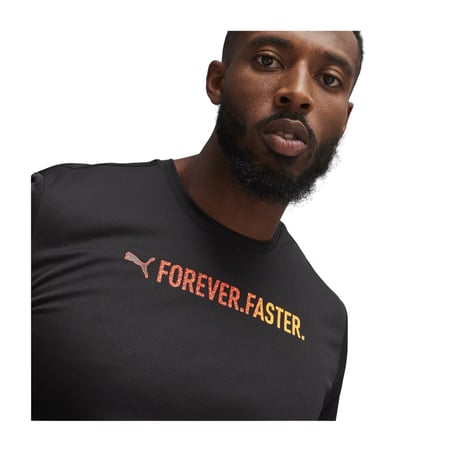 T-shirt Puma Run Favorite Noir