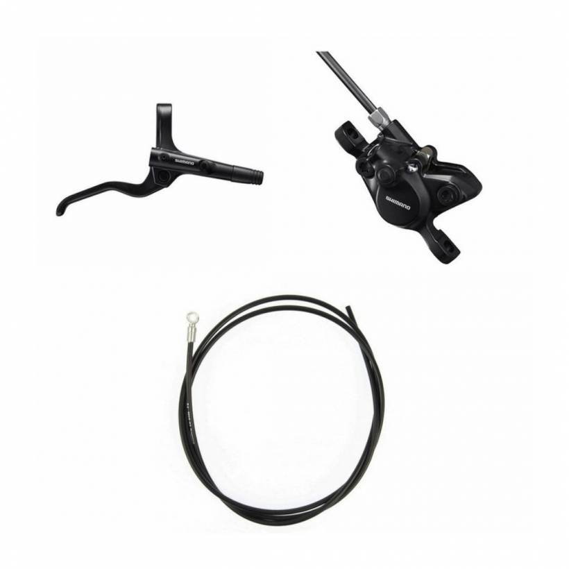 Kit Freno a Disco Posteriore Shimano BL-MT201+BR-MT200+Tubazione.
