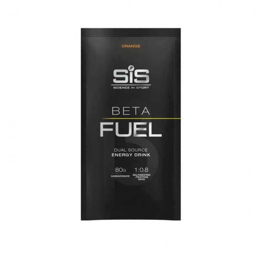 Sobres SIS Beta Fuel 80 82g Naranja