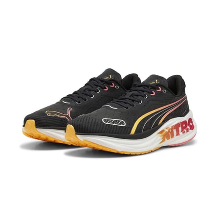 Chaussures Puma Magnify NITRO 2 Forever Faster Tech Jaune Noir 