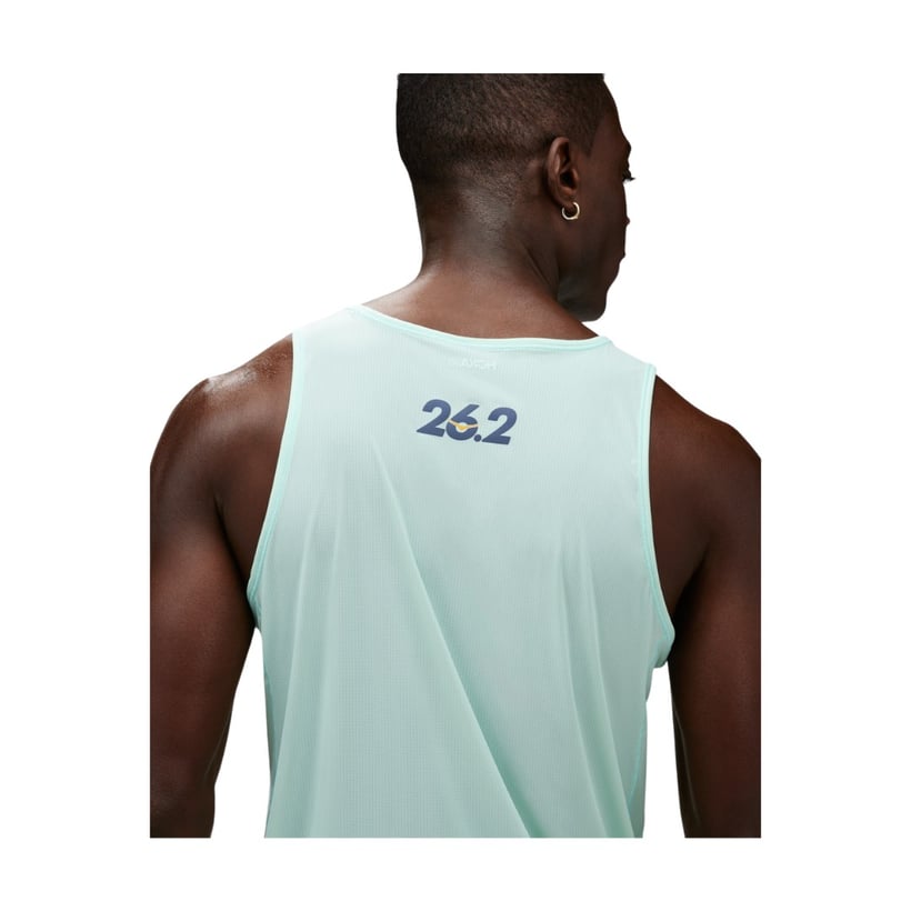 Hoka Airolite Sleeveless Blue T-Shirt