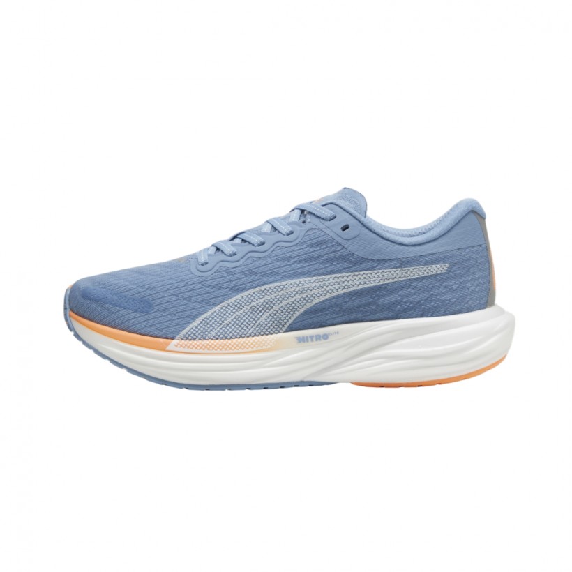 Buty Puma Deviate Nitro 2 Niebieski Pomarańczowy 