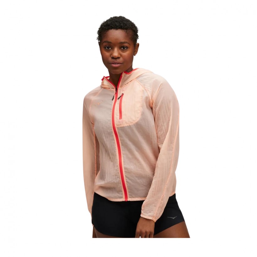 Hoka Skyflow Pink Women's Jacket