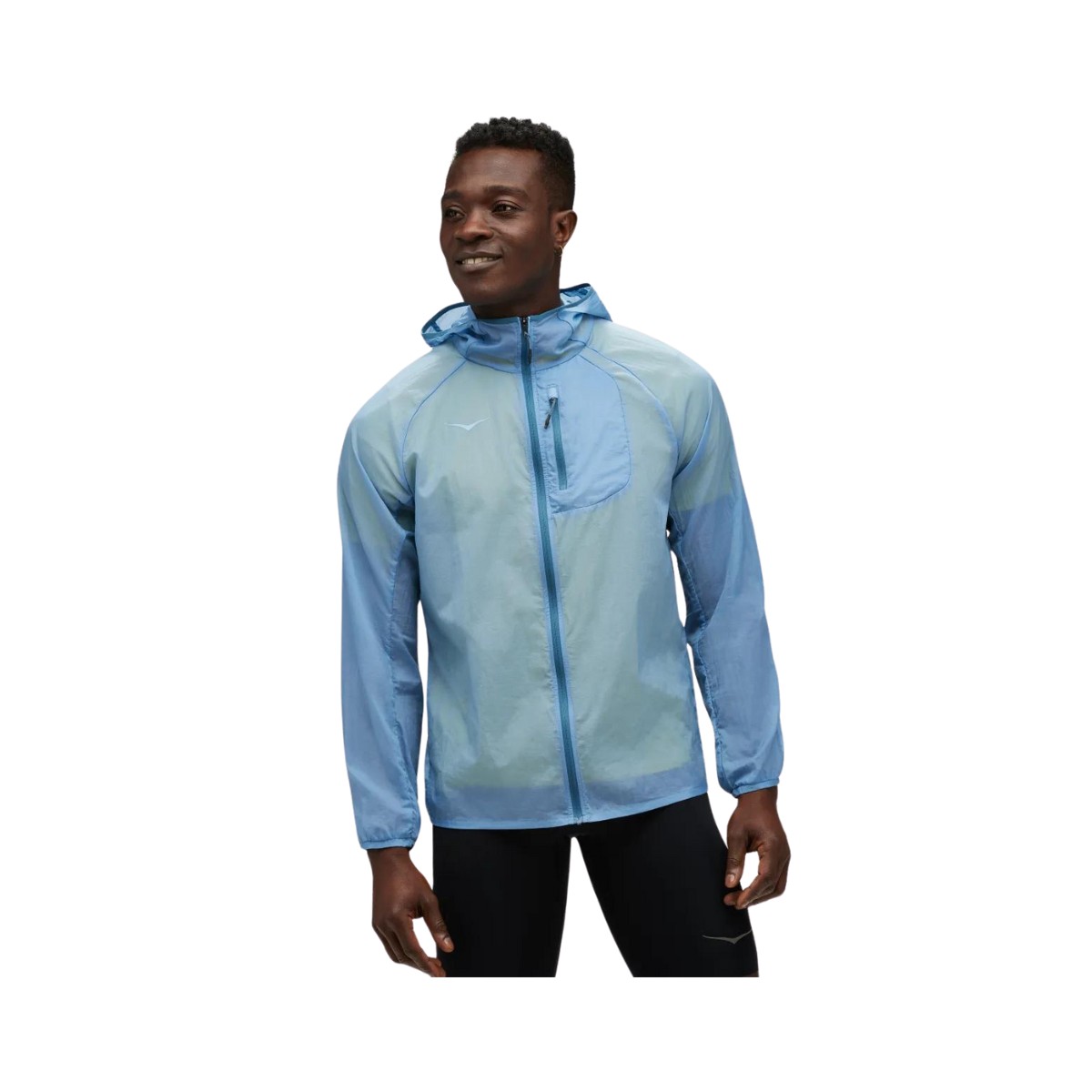 CD R günstig Kaufen-Hoka Skyflow Blaue Jacke, Größe L. Hoka Skyflow Blaue Jacke, Größe L <![CDATA[Hoka Skyflow Jacke: Ultraleichter Allwetterschutz Die Hoka Skyflow Jacke definiert Schutz vor Wind und kühlen Temperaturen neu. Diese ultraleichte Windjacke