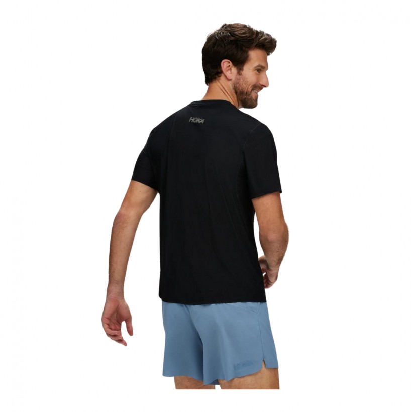 Hoka Airolite Short Sleeve Black T-Shirt