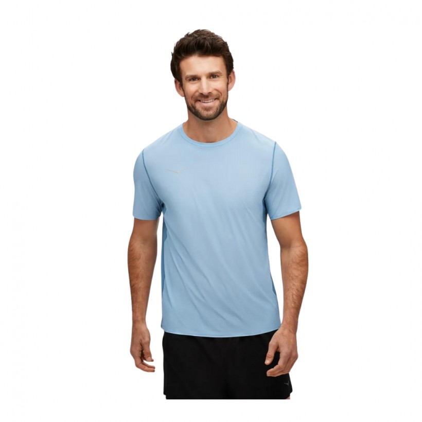 Hoka Airolite Short Sleeve Blue T-Shirt