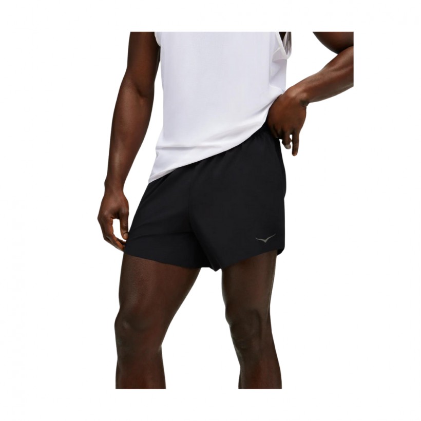 Hoka Glide 13cm Lined Black Shorts