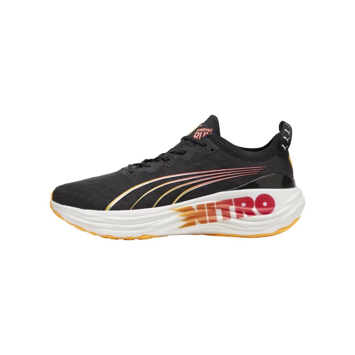 Puma schwarz günstig Kaufen-Puma ForeverRun Nitro Forever Faster Schuhe Schwarz Rot SS24, Größe 40,5 - EUR. Puma ForeverRun Nitro Forever Faster Schuhe Schwarz Rot SS24, Größe 40,5 - EUR <![CDATA[Puma ForeverRun Nitro Turnschuhe
 Entdecken Sie die Revolution in S