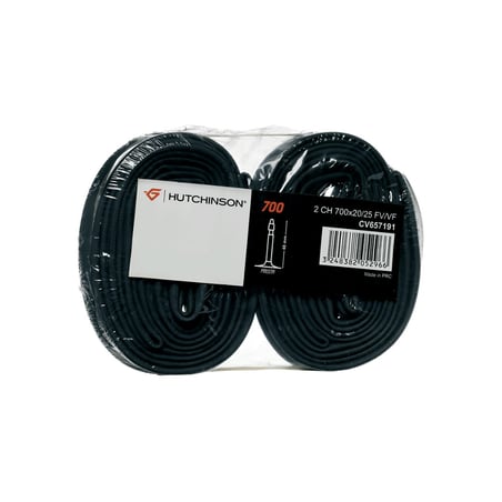 Verpakking van 2 Hutchinson 25-700X20 Presta-ventielen van 48 mm