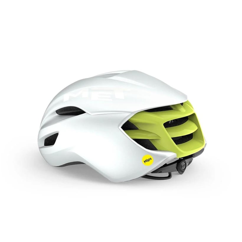 Casque MET Manta MIPS Edition Limitée Blanc Jaune