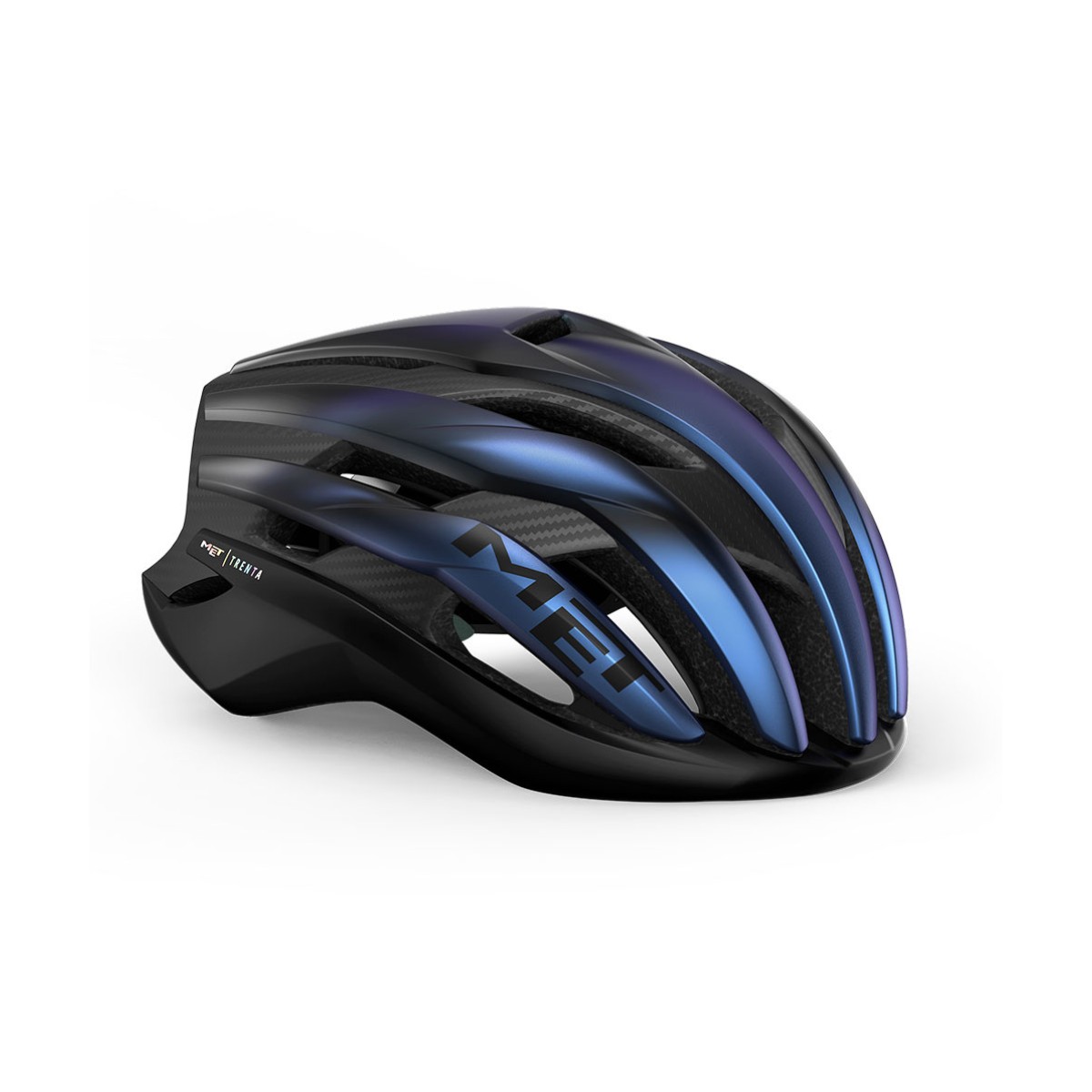 carbon  günstig Kaufen-Helm MET Trenta 3k Carbon MIPS Mattblauer, Größe M (56-58 cm). Helm MET Trenta 3k Carbon MIPS Mattblauer, Größe M (56-58 cm) <![CDATA[MET Trenta 3K Carbon MIPS Helm Entdecken Sie fortschrittliche Leistung mit dem MET Trenta 3K Carbon M