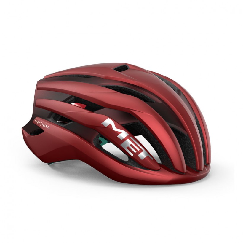 Casco MET Trenta MIPS Rosso Bianco Opaco