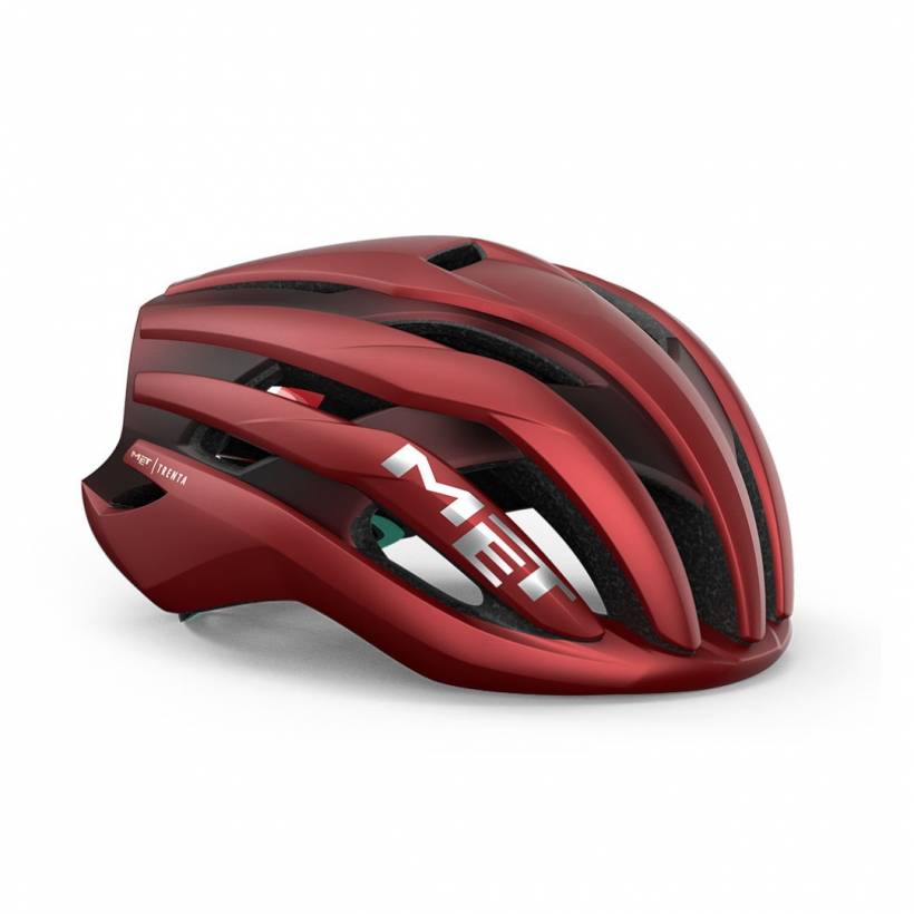 MET Trenta MIPS Helm Rood Mat Zwart