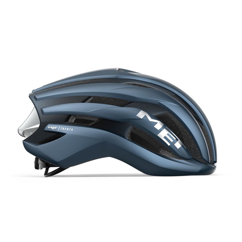 Capacete MET Trenta MIPS Azul Marinho Prata Fosco