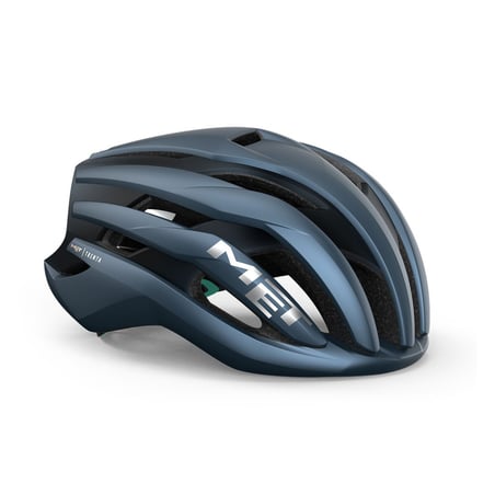 MET Trenta MIPS Helm Marineblauw Mat Zilver