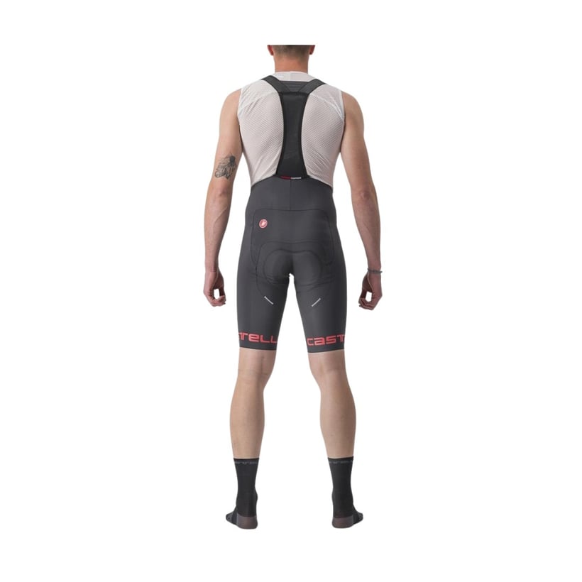 Castelli Free Aero RC Classic Bibshort Schwarz Rot