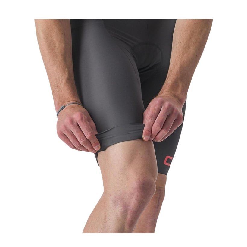 Castelli Free Aero RC Classic Black Red Bib Short