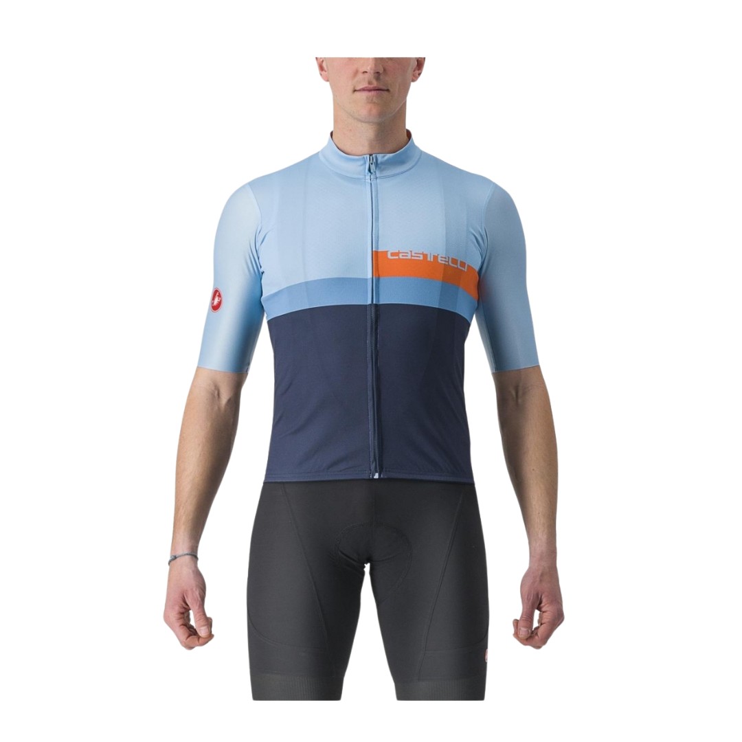 Maillot Cyclisme Castelli Superleggera A/C été Homme - Taille M, Noir, Manches Courtes, Neuf