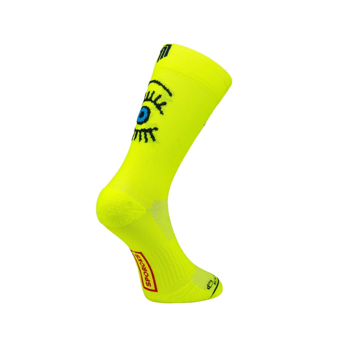 Die perfekte günstig Kaufen-Sporcks Eye Yellow Socks, Größe L. Sporcks Eye Yellow Socks, Größe L <![CDATA[Sporcks Eye Yellow Socks
 Leichter und mit perfekter Passform für Fußkomfort. Mit einer Frottierstütze, die von technischen Teilen der Sohle 