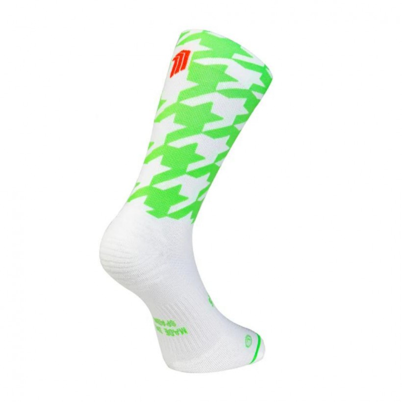 Sporcks Flow Green Socks White Green