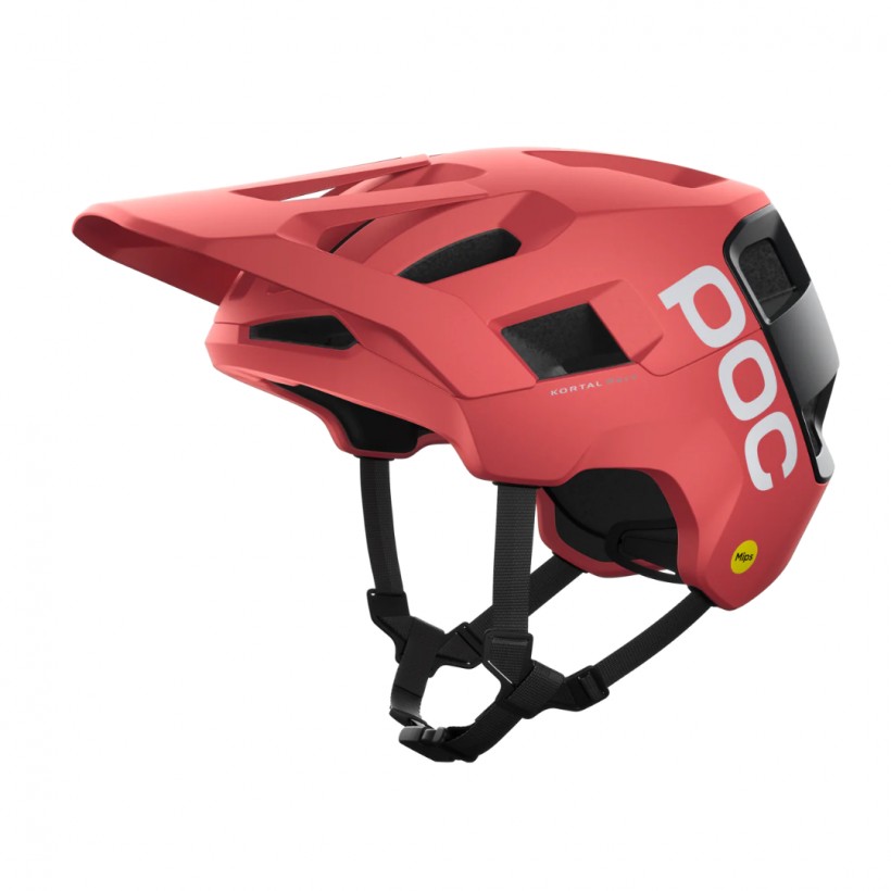 POC Kortal Race MIPS Helmet Red Black