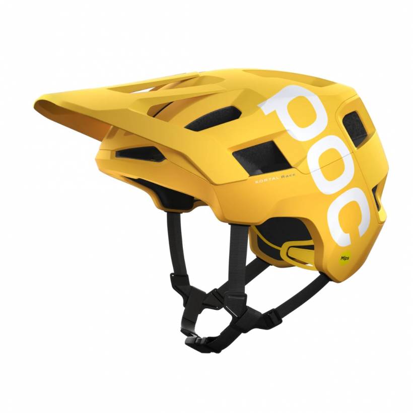 Capacete POC Kortal Race MIPS amarelo mate