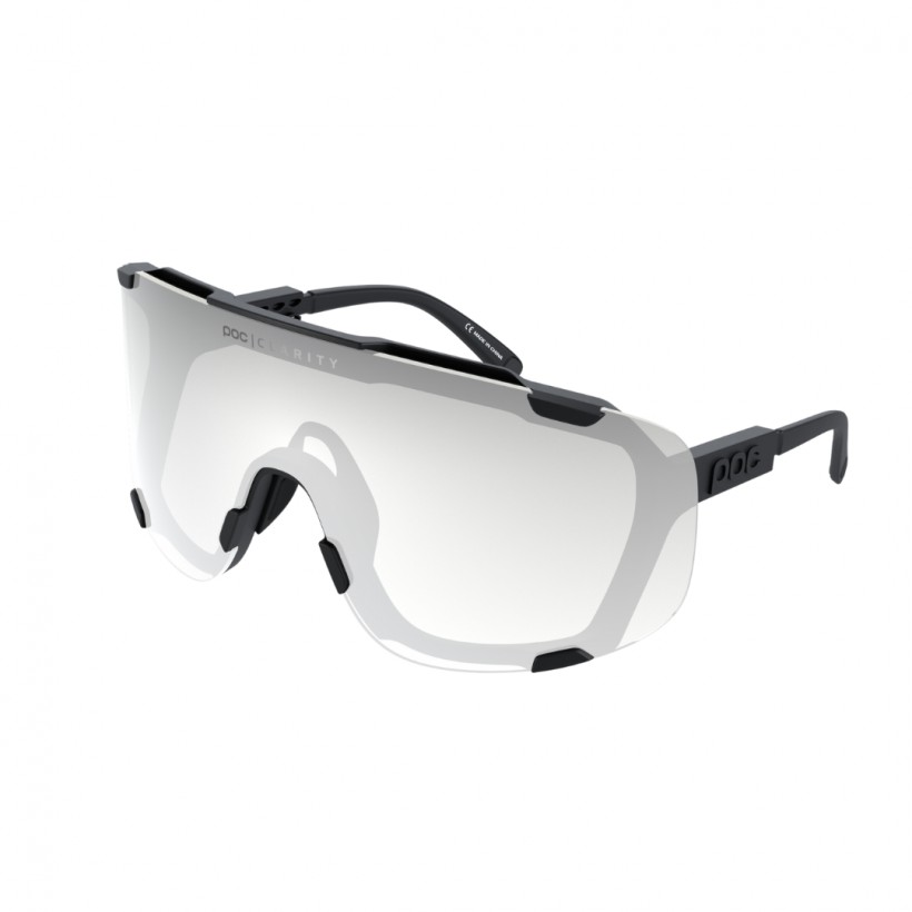 Gafas POC Devour Photochromic Negro Lente Transparente